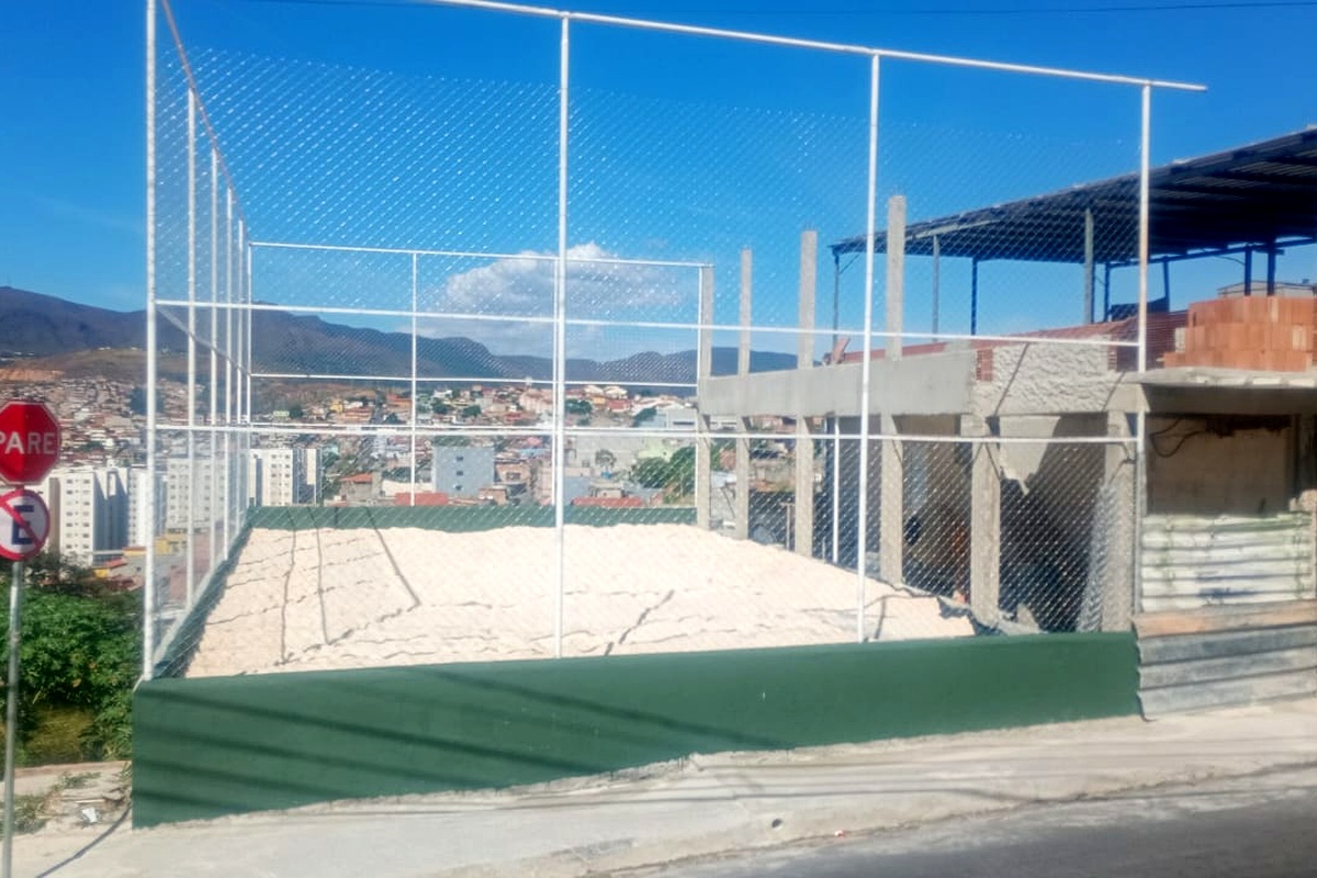 Quadra de areia