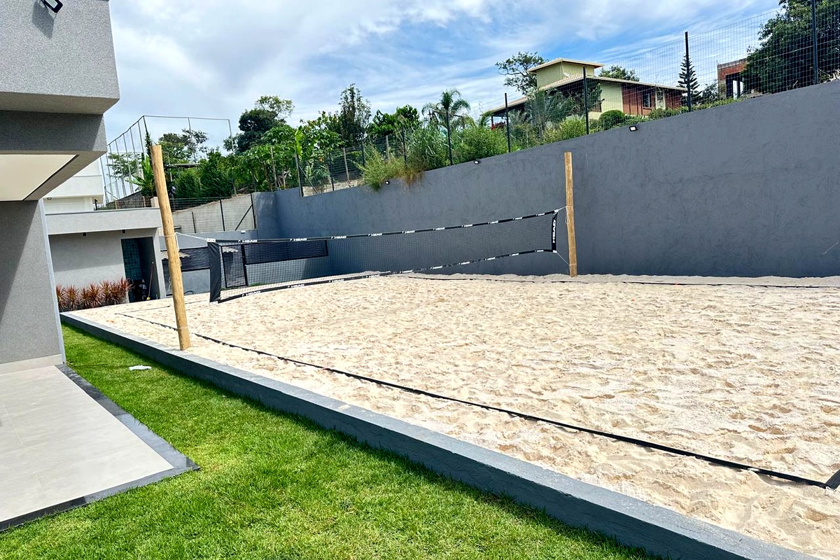 Quadra de areia residencial